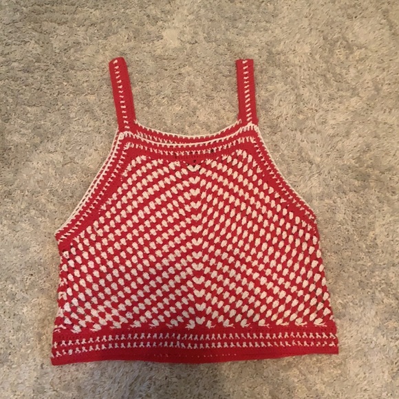 CROCHET KNIT TANK TOP - Picture 3 of 3